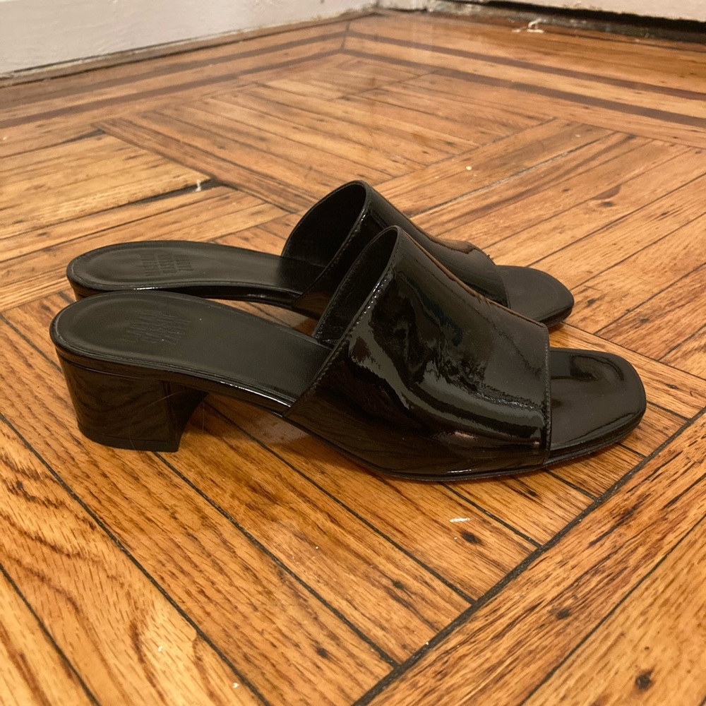 Maryam Nassir Zadeh Black Agatha Slides